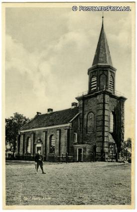 Urk, Ned. Herv. Kerk ansichtkaart: Urk, Ned. Herv. Kerk