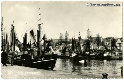 Urk, Havengezicht ansichtkaart: Urk, Havengezicht