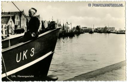 Urk, Havengezicht ansichtkaart: Urk, Havengezicht