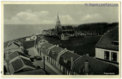 ansichtkaart: Urk, Panorama