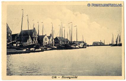 Urk, Havengezicht ansichtkaart: Urk, Havengezicht