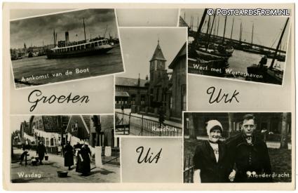 Urk, Groeten uit ansichtkaart: Urk, Groeten uit
