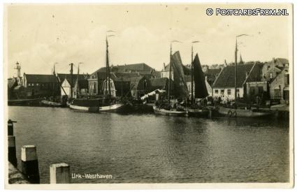 Urk, Westhaven ansichtkaart: Urk, Westhaven
