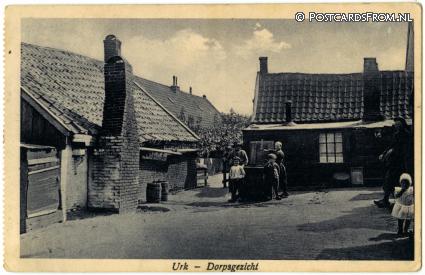 Urk, Dorpsgezicht ansichtkaart: Urk, Dorpsgezicht