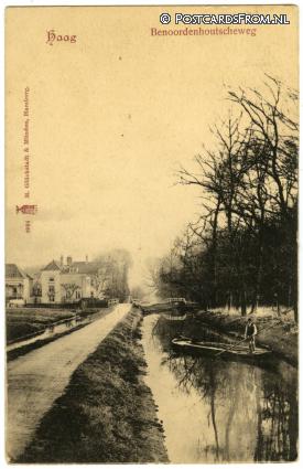 ansichtkaart: 's-Gravenhage, Benoordenhoutscheweg