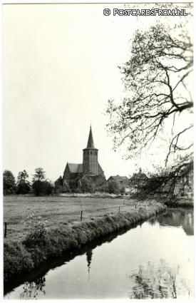 ansichtkaart: Meerlo, R.K. Kerk