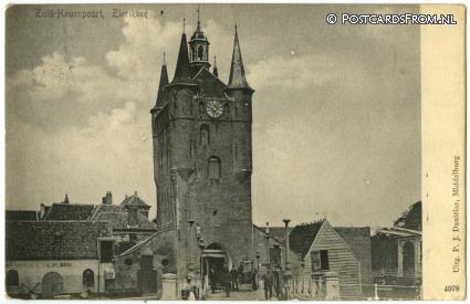 ansichtkaart: Zierikzee, Zuid-Havenpoort