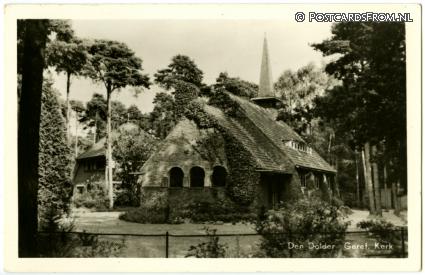 Den Dolder, Geref. Kerk ansichtkaart: Den Dolder, Geref. Kerk