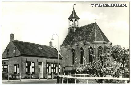 ansichtkaart: Hoedekenskerke, Ned. Herv. Kerk