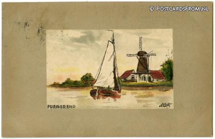 Purmerend, -- ansichtkaart: Purmerend, --