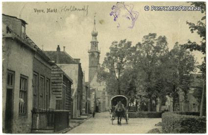 Veere, Markt ansichtkaart: Veere, Markt