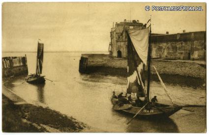 ansichtkaart: Veere, Haven