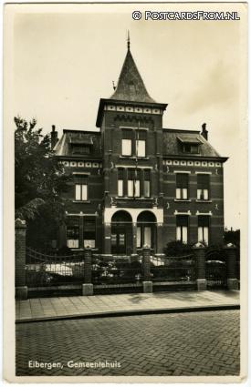 ansichtkaart: Eibergen, Gemeentehuis