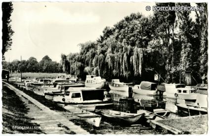 Geldermalsen, Jachthaven ansichtkaart: Geldermalsen, Jachthaven