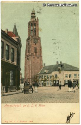 ansichtkaart: Amersfoort, De O.L.V. Toren