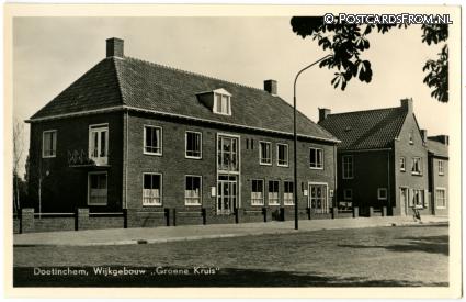 ansichtkaart: Doetinchem, Wijkgebouw 'Groene Kruis'