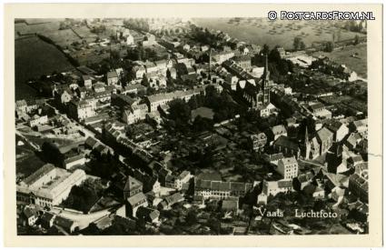 ansichtkaart: Vaals, Luchtfoto