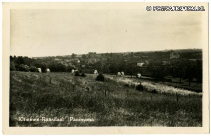 Klimmen, Ransdaal. Panorama ansichtkaart: Klimmen, Ransdaal. Panorama