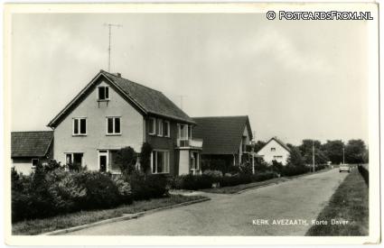 Kerk-Avezaath, Korte Daver ansichtkaart: Kerk-Avezaath, Korte Daver