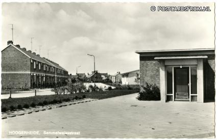 Hoogerheide, Semmelweissstraat ansichtkaart: Hoogerheide, Semmelweissstraat