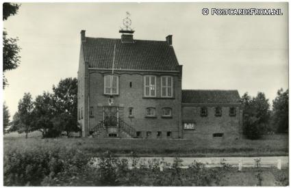 ansichtkaart: Eethen, Weefcentrum
