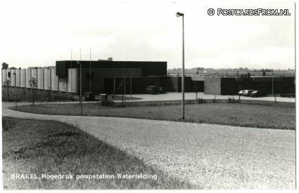 Brakel, Hogedruk pompstation Waterleiding ansichtkaart: Brakel, Hogedruk pompstation Waterleiding
