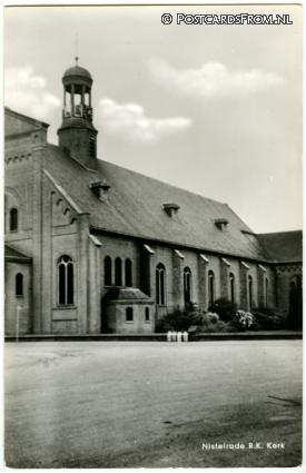 ansichtkaart: Nistelrode, R.K. Kerk