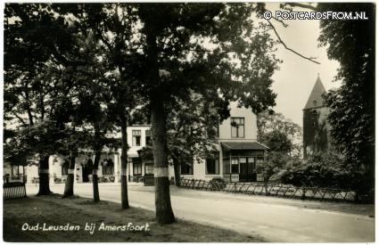ansichtkaart: Oud-Leusden, Bij Amersfoort
