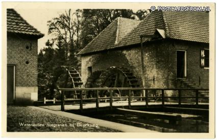 ansichtkaart: Denekamp, Singraven. Watermolen