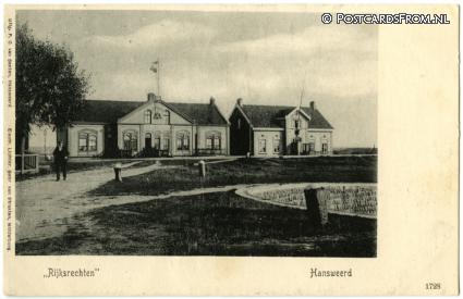 Hansweert, Rijksrechten ansichtkaart: Hansweert, Rijksrechten