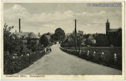 ansichtkaart: Oosterhout GL, Dorpsgezicht