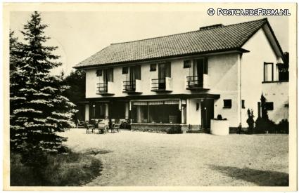 Garderen, Hotel-Rest. Speulderbos. J. Treur ansichtkaart: Garderen, Hotel-Rest. Speulderbos. J. Treur