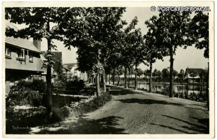 ansichtkaart: Schoonhoven, Lopikersingel