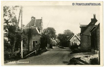ansichtkaart: Ammerstol, Lekdijk