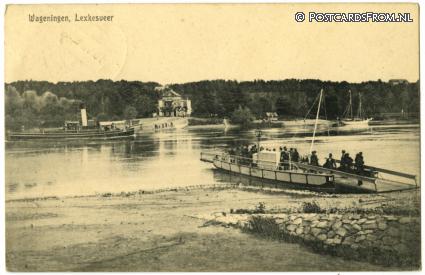ansichtkaart: Wageningen, Lexkesveer