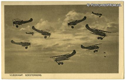 ansichtkaart: Soesterberg, Vliegkamp