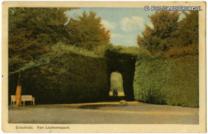 ansichtkaart: Enschede, Van Lochemspark