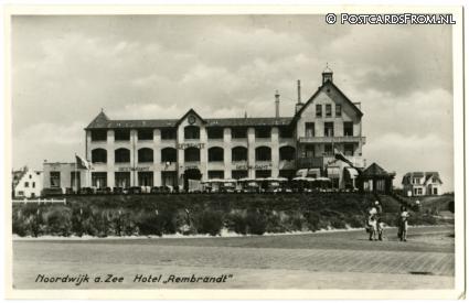 Noordwijk aan Zee, Hotel 'Rembrandt' ansichtkaart: Noordwijk aan Zee, Hotel 'Rembrandt'