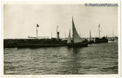 Loosdrecht, Zeilsport ansichtkaart: Loosdrecht, Zeilsport
