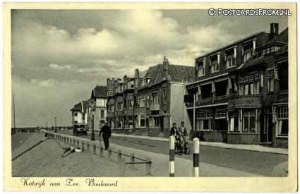 Katwijk aan Zee, Boulevard ansichtkaart: Katwijk aan Zee, Boulevard