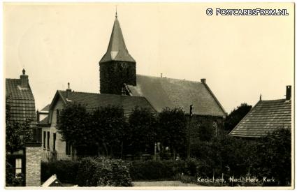 ansichtkaart: Kedichem, Ned. Herv. Kerk