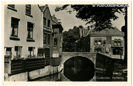 Oudewater, Vischbrug ansichtkaart: Oudewater, Vischbrug