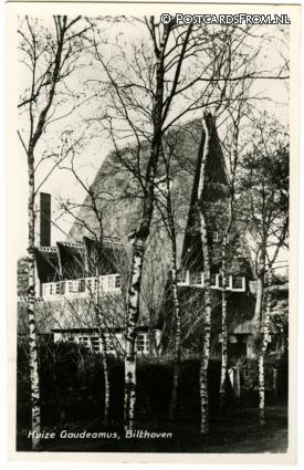ansichtkaart: Bilthoven, Huize Gaudeamus