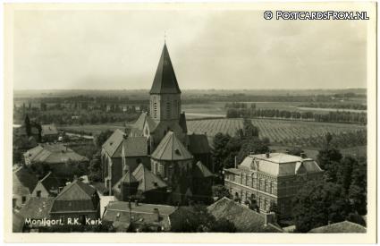 Montfoort, R.K. Kerk ansichtkaart: Montfoort, R.K. Kerk