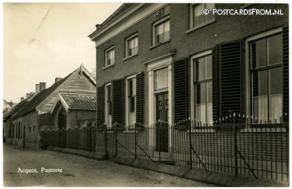 ansichtkaart: Acquoy, Pastorie