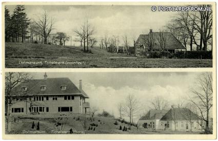 Ootmarsum, Tichelwerk Voorheen - Thans ansichtkaart: Ootmarsum, Tichelwerk Voorheen - Thans