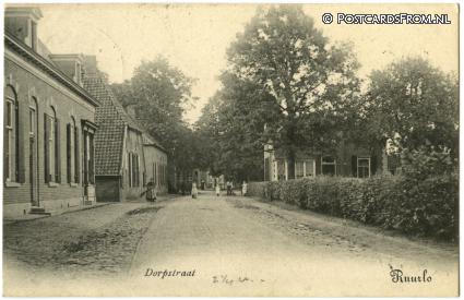 Ruurlo, Dorpstraat ansichtkaart: Ruurlo, Dorpstraat