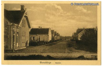ansichtkaart: Wemeldinge, Gaslaan