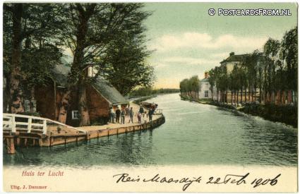 ansichtkaart: Maasland, Huis ter Lucht