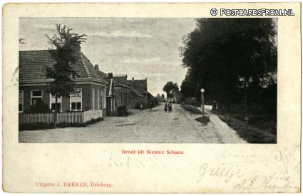 Bad Nieuweschans, Groet uit. Oudezijl ansichtkaart: Bad Nieuweschans, Groet uit. Oudezijl